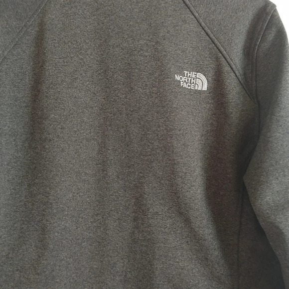 The North Face Windwall womens jacket Large Gray full zip - Picture 5 of 10